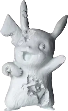 Daniel Arsham x Pokemon Crystalized Pikachu Future Relic (Editio